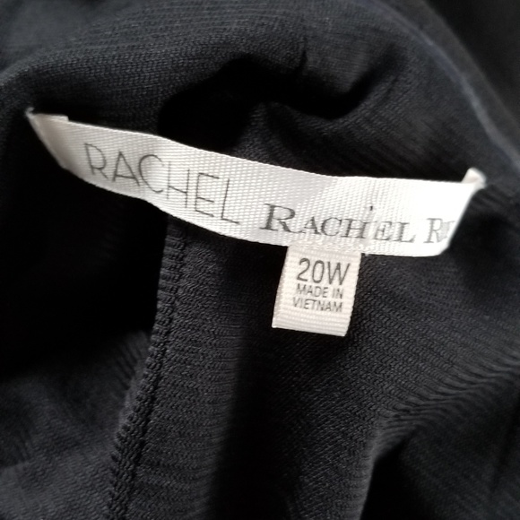 Rachel Rachel Roy Black One Sleeve Dress 20W - Picture 6 of 8